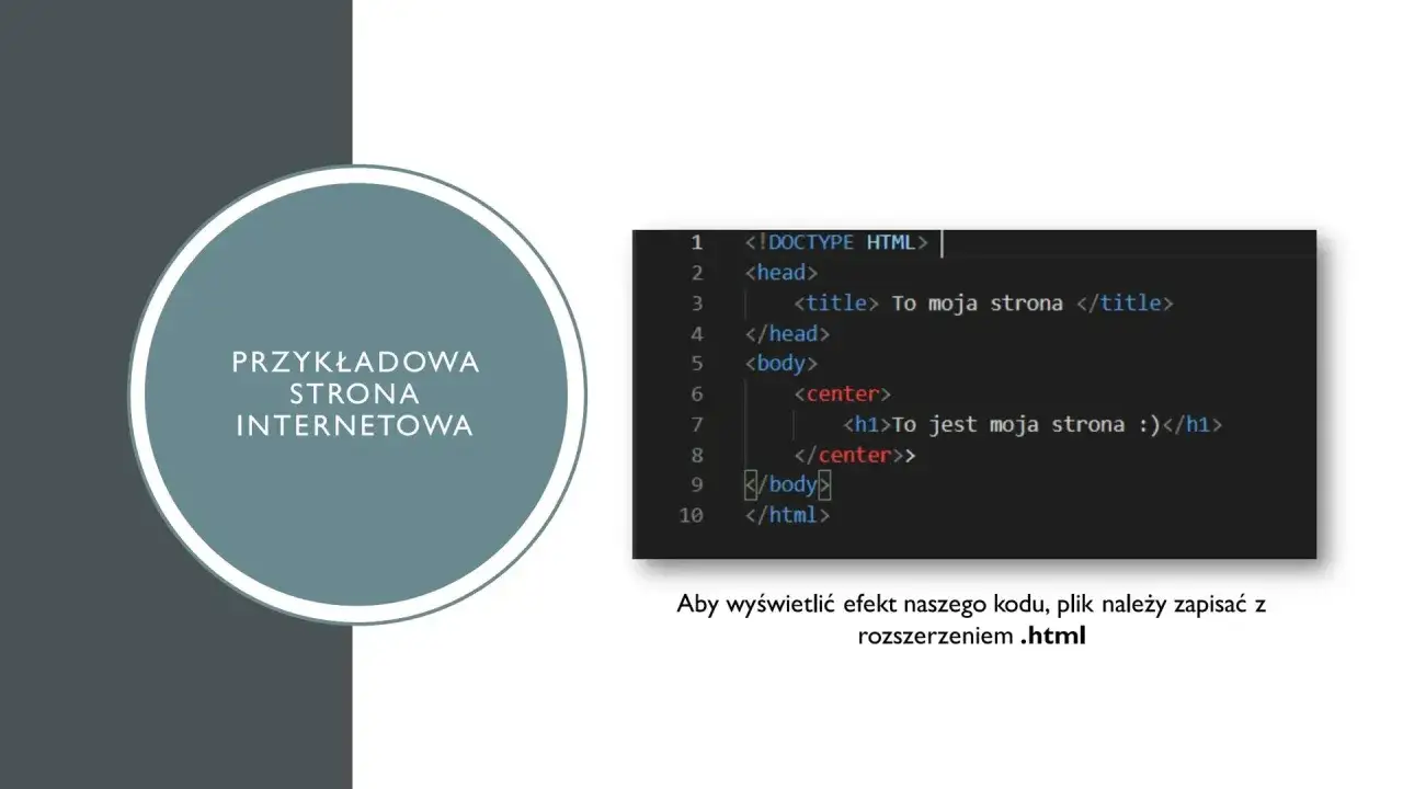 Jak zrobić stronę HTML z podstronami - proste kroki i przykłady